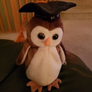 Ty Beanie Baby Wise the Owl Class of 98
